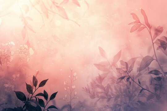 Ethereal hand-drawn background with soft pastel hues and subtle blending, evoking a dreamy, serene atmosphere.