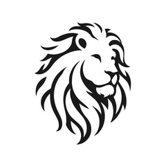 Fototapeta premium Vintage Vector Lion Silhouettes, Black and White Lion Illustration, Vintage Lion Graphics, Lion Illustration Set, Lion Vector Collection, Vintage Silhouette Lions 