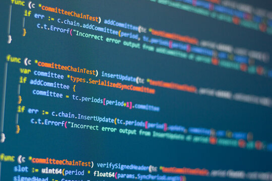 Backend coding with go and java. Can be used as background and banner.