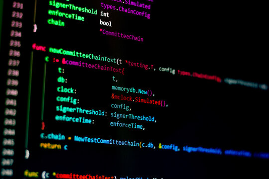 Backend coding with go and java. Can be used as background and banner.