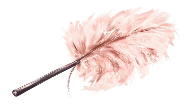 recommend clip art: Hand drawn feather duster illustration
                    