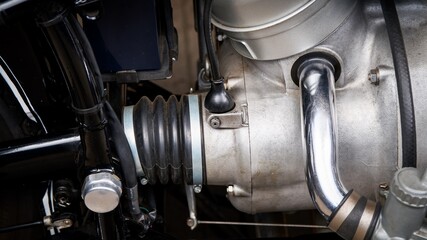 Motorcycle drive shaft boot