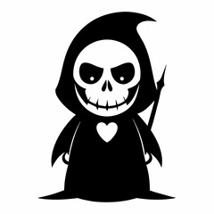 Halloween ghost cartoon