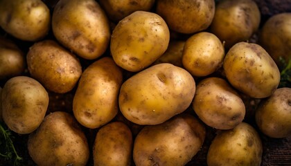 potato background collection of healthy food fruit and vegetables natural background of fresh potato representing concept of organic vegetables healthy eating fresh ingredient