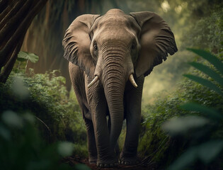 Elephant wildlife animal