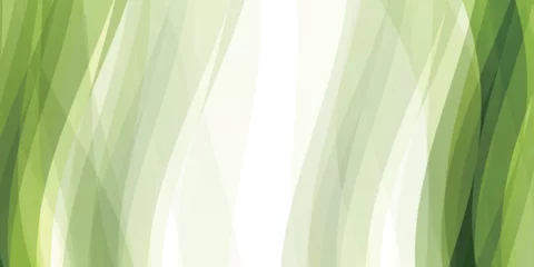 Rolgordijnen 新緑　和柄　波　背景  © J BOY