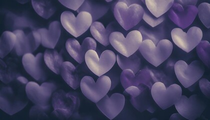 abstract violet background with hearts concept mother s day valentine s day birthday spring colors