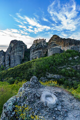 The Meteora is a rock formation in northwestern Greece, hosting one of the largest and most...