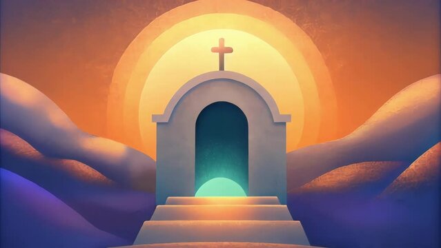 The Empty Tomb The sight of an empty tomb serves as a powerful illustration of Jesus triumph over death. Despite his crucifixion and burial
