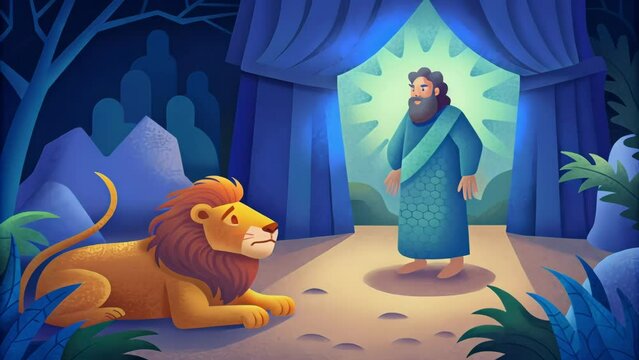 Surrendering to Gods Will Another aspect of Daniels faith in the lions den was his complete surrender to Gods will. He did not try to fight or