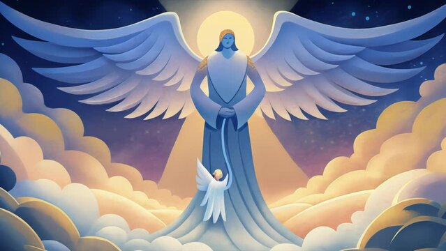 The Angel of Resurrection In times of great sorrow and grief the image of an angel carrying a persons soul to heaven can offer solace and hope.
