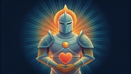 The full armor of God is like a soldiers belt holding us together in the midst of spiritual battle. It keeps our minds alert our hearts