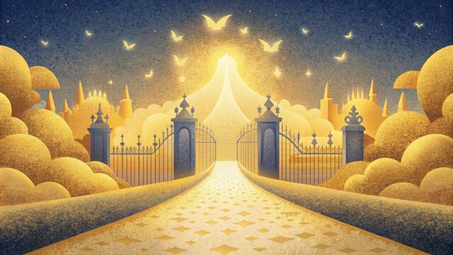 The streets of heaven are paved with gold and lined with gates made of pearl. But the greatest treasure in this holy place is the love and