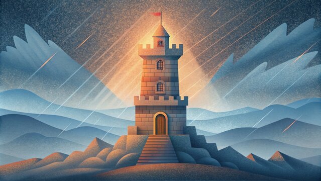 The Strong Tower In the book of Proverbs God is described as a strong tower a place of refuge and safety for those in need. This image conveys