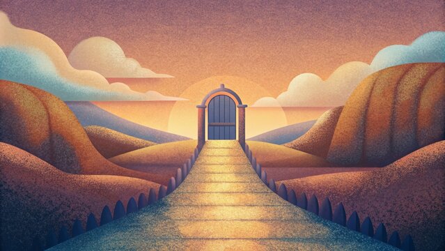 The Narrow Path is like a narrow gate with only enough room for one person to pass through at a time. As we walk this path we must leave behind