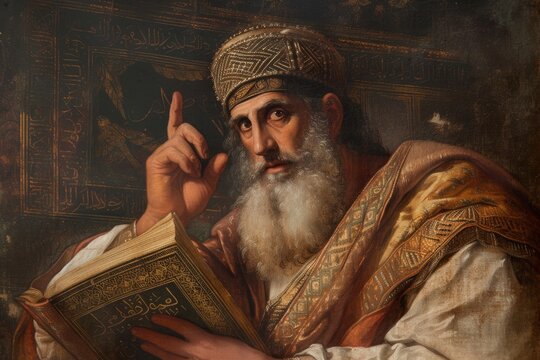 Royal legacy: king Salomon, an iconic biblical figure known for wisdom, wealth, and legendary reign, symbolizing power and influence throughout history and legend