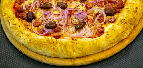 The best and most perfect Brazilian artisanal pizza