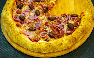 The best and most perfect Brazilian artisanal pizza