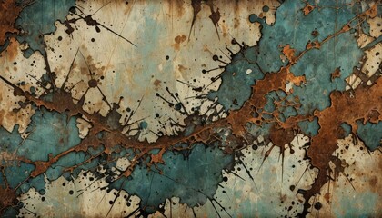 rust and old plaster Wall background