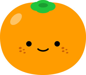 귀여운 귤 캐릭터