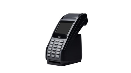 Modern POS Terminal Isolated