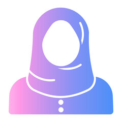 hijab woman icon
