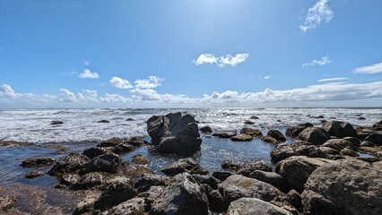 rocks on the beach