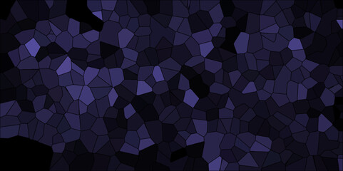 Obraz premium Abstract Seamless Multicolor Broken Stained-Glass Geometric Retro Tiles Pattern and Quartz Crystal Voronoi Diagram Background for Website, Fabric Printing, Brochures, Luxury/Premium Packaging