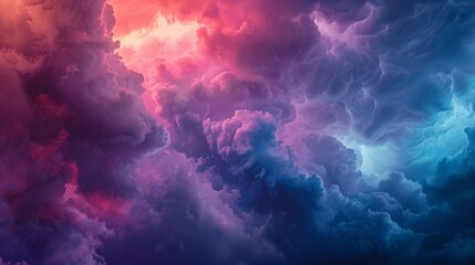Storm clouds generative ai - obrazy, fototapety, plakaty