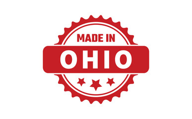 Made In Ohio Rubber Stamp