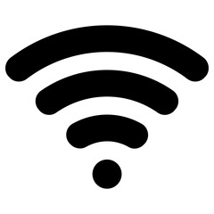 wifi icon, simple vector design