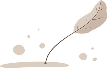 leaf-water-pond-drops-eps10