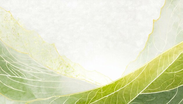 A background illustration depicting sparkling leaves, natural energy, and vitality.