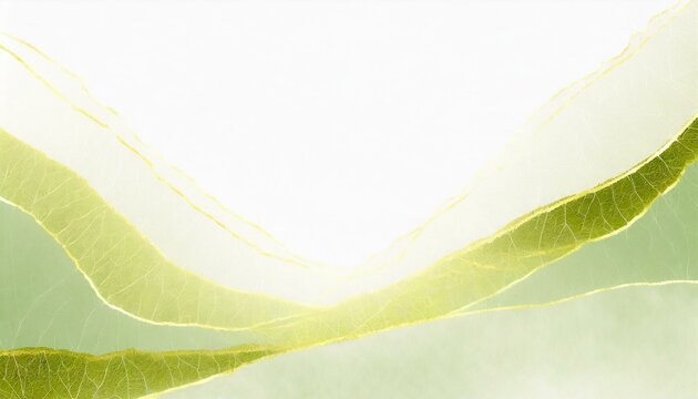 A background illustration depicting sparkling leaves, natural energy, and vitality.