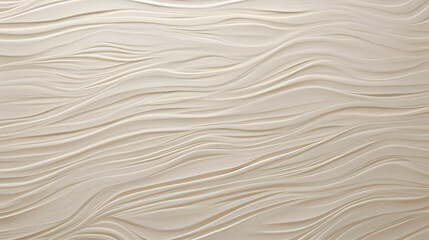 Obraz premium Digital white minimalist painting relieve monocromatic geometric poster web page PPT background with Generative