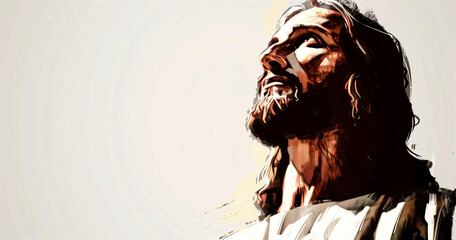 Portrait of Jesus Christ - Illustration - 781707728