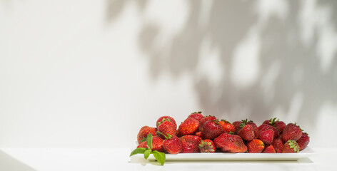 strawberry for banner background - 781708101