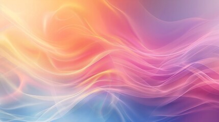 Obraz premium colorful abstract soft dynamic background illustration generative ai
