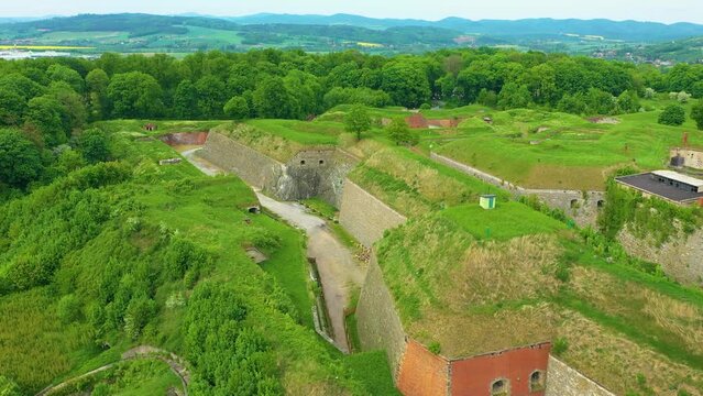 Fortress Klodzko Twierdza Aerial View Poland