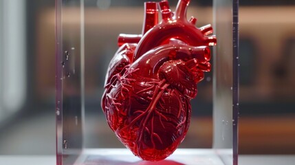 plastic models of human hearts generative ai