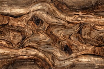 hyperrealistic walnut wood texture with intricate veins and details seamless repetitive pattern for furniture design 3d rendering