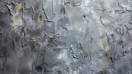 Close up of gray wall painting with black and white clock