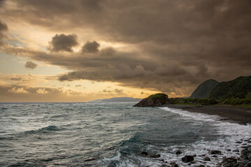 奄美の朝、風景