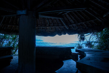 奄美、海、波、自然