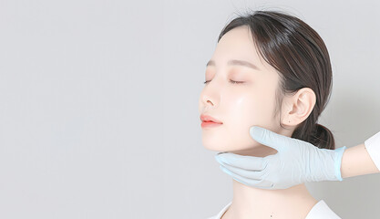 美肌、美容整形のイメージ AI