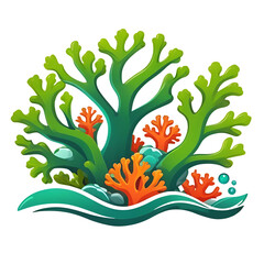 Coral Sea Life, Coral Clipart,