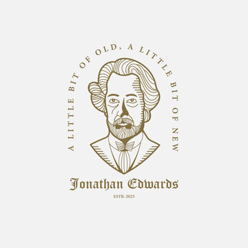 Jonathan Edwards Minimalist Logo - Blend of Traditional and Modern Elements