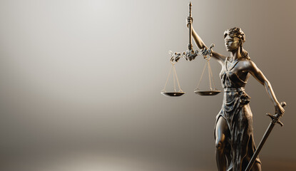 Legal Concept: Themis is Goddess of Justice and law - 781744367