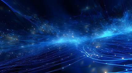 Abstract background image, future technological sense, lines sense, BigData, blue, enterprise big data. For Design, Background, Cover, Poster, Banner, PPT, KV design, Wallpaper