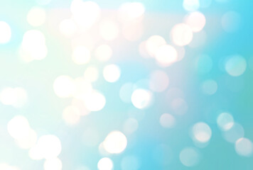 Fototapeta premium 背景素材_光_水色